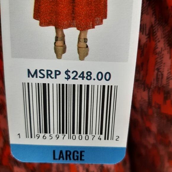 NWT Joie Bondi tiered sleeveless maxi dress sz Large - Picture 8 of 14